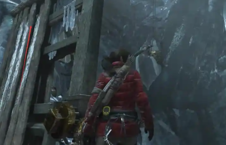 古墓丽影崛起冰墙怎么爬