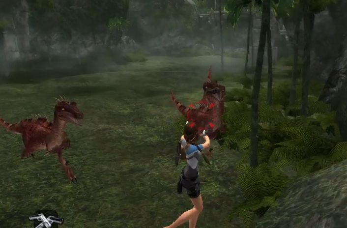 古墓丽影10恐龙怎么打