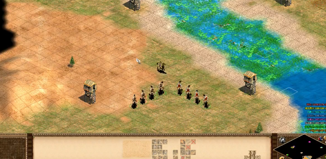 帝国时代2怎么克制蒙古骑射