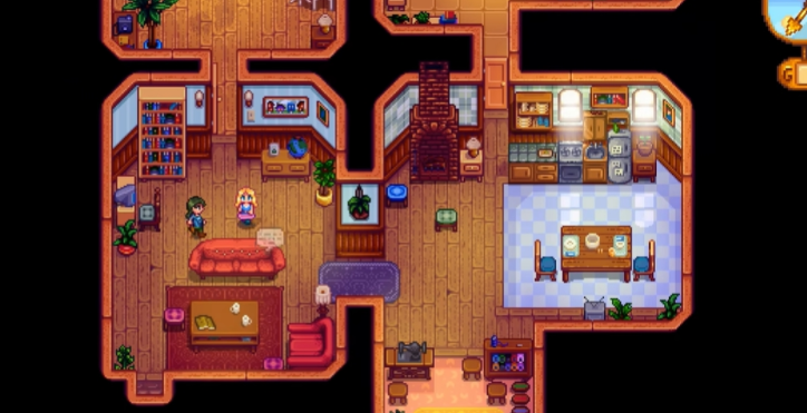 星露谷物语海莉房间在哪