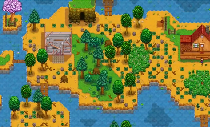 星露谷物语怎么开农场