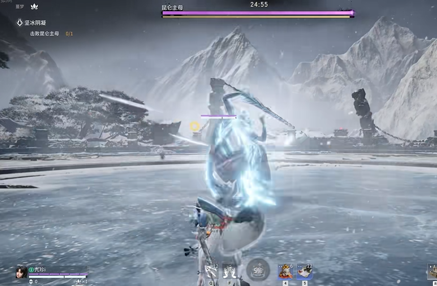 永劫无间雪满弓刀怎么过