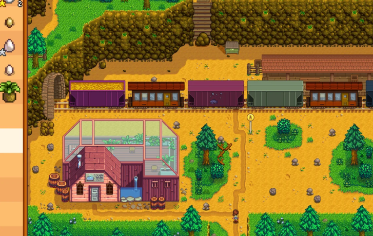 星露谷物语火车怎么掉东西