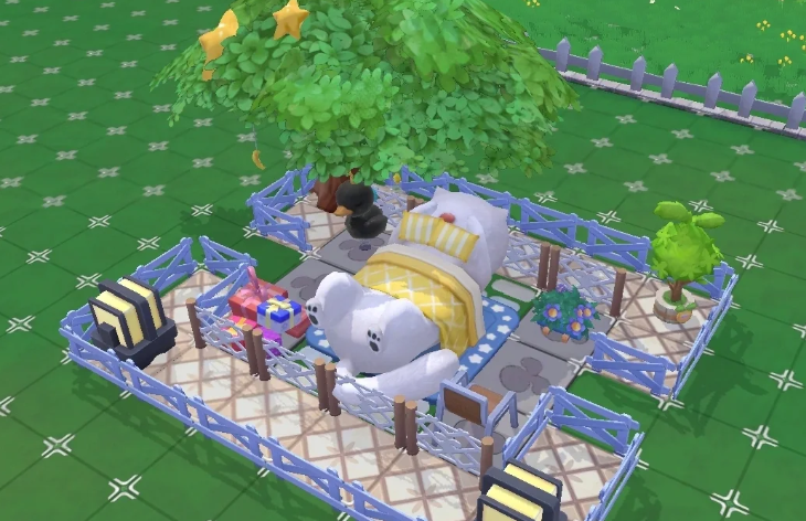 摩尔庄园雪懒双人床怎么获得